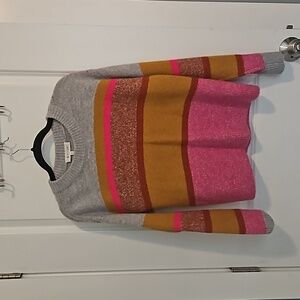 Loft Lou & Grey Striped Sweater Size M